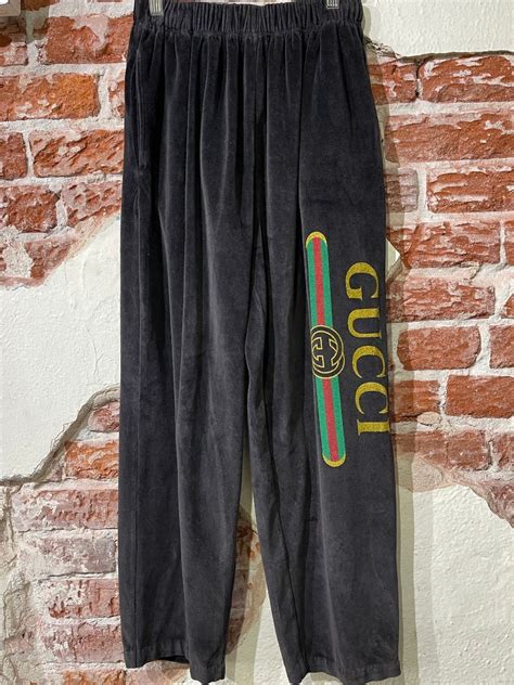 faux gucci sweatpants|gucci sweatpants outfit.